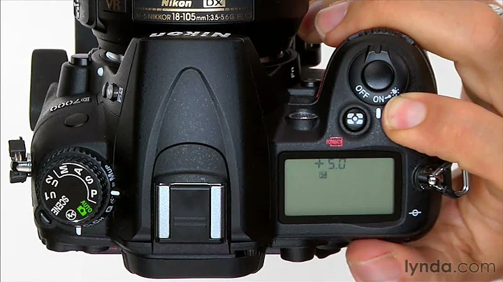 Nikon DSLR Tutorial - Using the exposure compensation