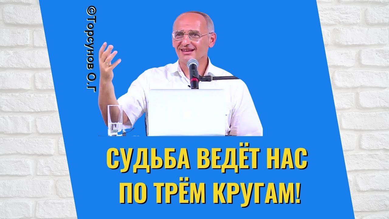 Судьба ведёт нас по трём кругам! Торсунов лекции