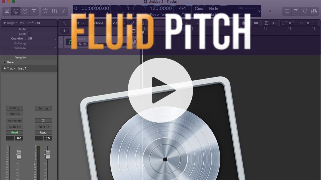 Fluid Pitch Inside Logic Pro | Tutorial | Pitch Innovations