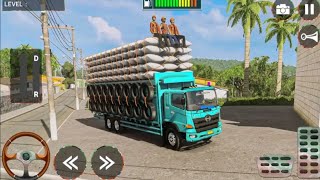 シティアメリカントラックカーゴシミュレーターゲーム（Android版）のゲームプレイ。 screenshot 4