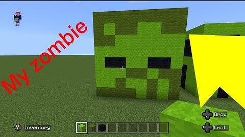 Minecraft Zombie Head (how to build)