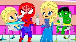 Spiderman Tambien Quiere Biberon Dibujos Animados Para Ninos Y Bebes Dibusymas Youtube