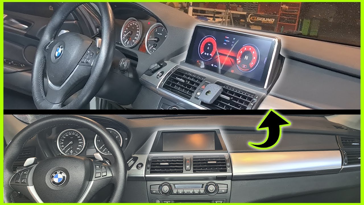 COMO Instalar Una Radio ANDROID CHINA En Un COCHE De Alta GAMA BMW X6 como-instalar-una-radio-android-china-en-un-coche-de-alta-gama-bmw-x6