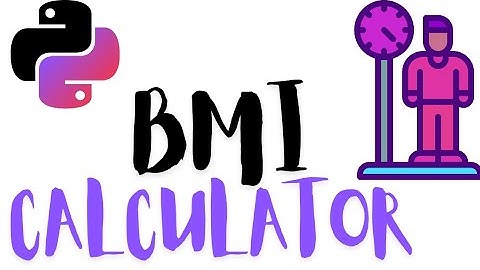 Build BMI Calculator in  Python |Beginner Python Project #pythonforbeginners #pythonprojects #python