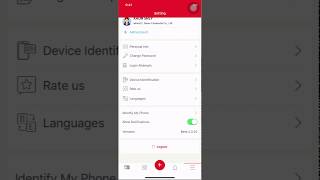 Corarl HR Mobile App V.2.0.1 - Change Language & Allow Push Notifications screenshot 2