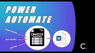 How To Fill A Docx Invoice Template In Power Automate