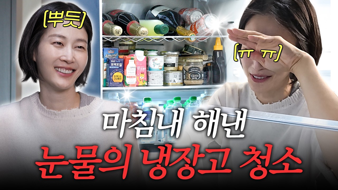 도대체 냉장고에 이런 게 왜 있어?? 이현이네 10년 묵은 냉장고의 환골탈태
