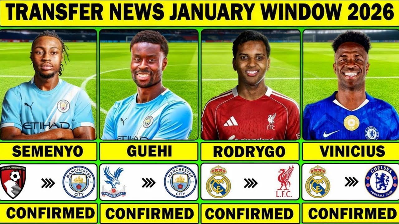 DONE DEAL ✅ THE LATEST CONFIRMED TRANSFER NEWS AND RUMORS TRANSFER JANUARI 2026 | Semenyo√ Guehi√