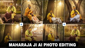 Premanand Ji Ai Photo Editing Prompts | Google Gemini Maharaj Ji Ai Photo Edit | Instagram Trend ||