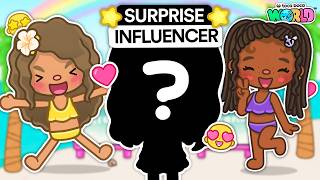 A SECRET CELEBRITY ARRIVED ON INFLUENCER ISLAND⭐ (S2 EP2) | Toca Life World Roleplay 🌍