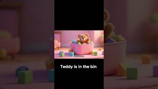 Prepositions of Place with Teddy | Where is Teddy | in , on, under | Yes Learn & Play