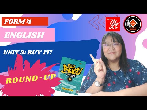 #EnglishForm4 #Fullblast ? ENGLISH LANGUAGE - Form 4 (Unit 3 : Round-Up )