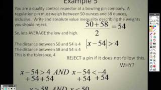Algebra 2 1 7 Lesson Part 2 Solving Absolute Value Equations and Inequalities