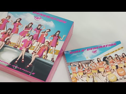 Unboxing GIRLS GENERATION II (SNSD) Girls & Peace The 2nd Japanese