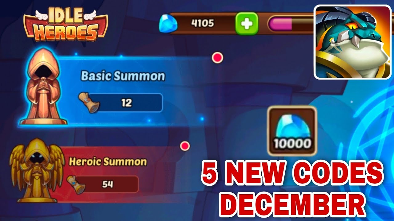 5 New Idle heroes codes 2021