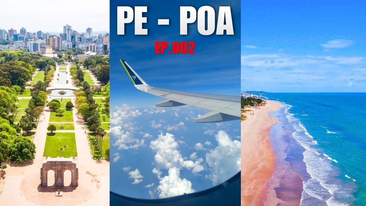 VISITANDO MEUS PAIS E CONHECENDO PORTO ALEGRE - Ep. 002