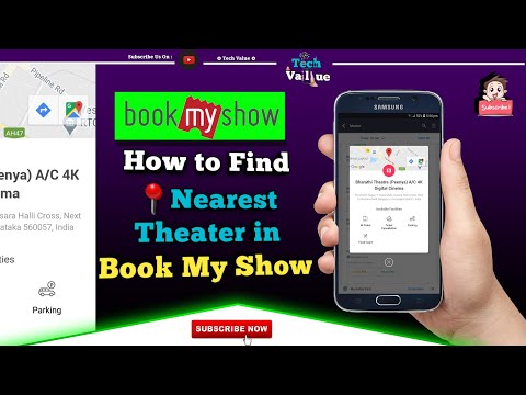 📍Find Nearest Theatre in BookMyShow App | Smart way to book a Movie Tickets | Tech Value | Master