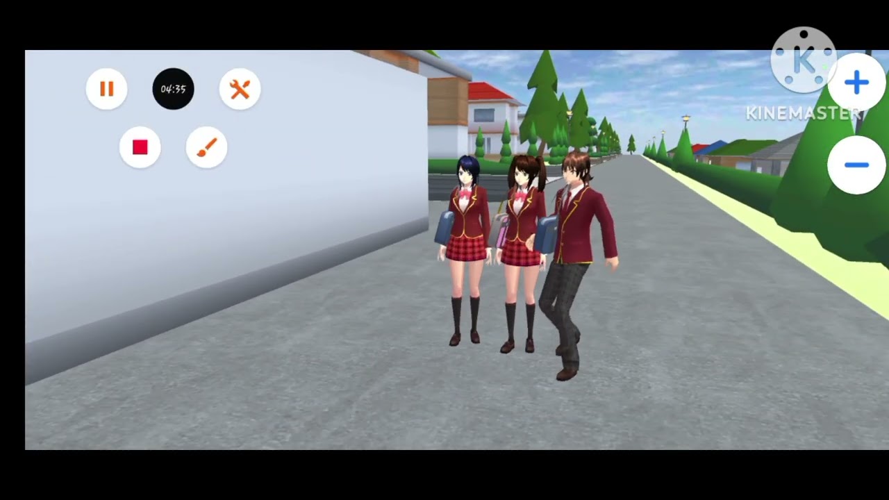 Sakura school simulator: Path game join: Ryuji, Fumie, Aoi, Youhei, and Takeo ( part 1 )