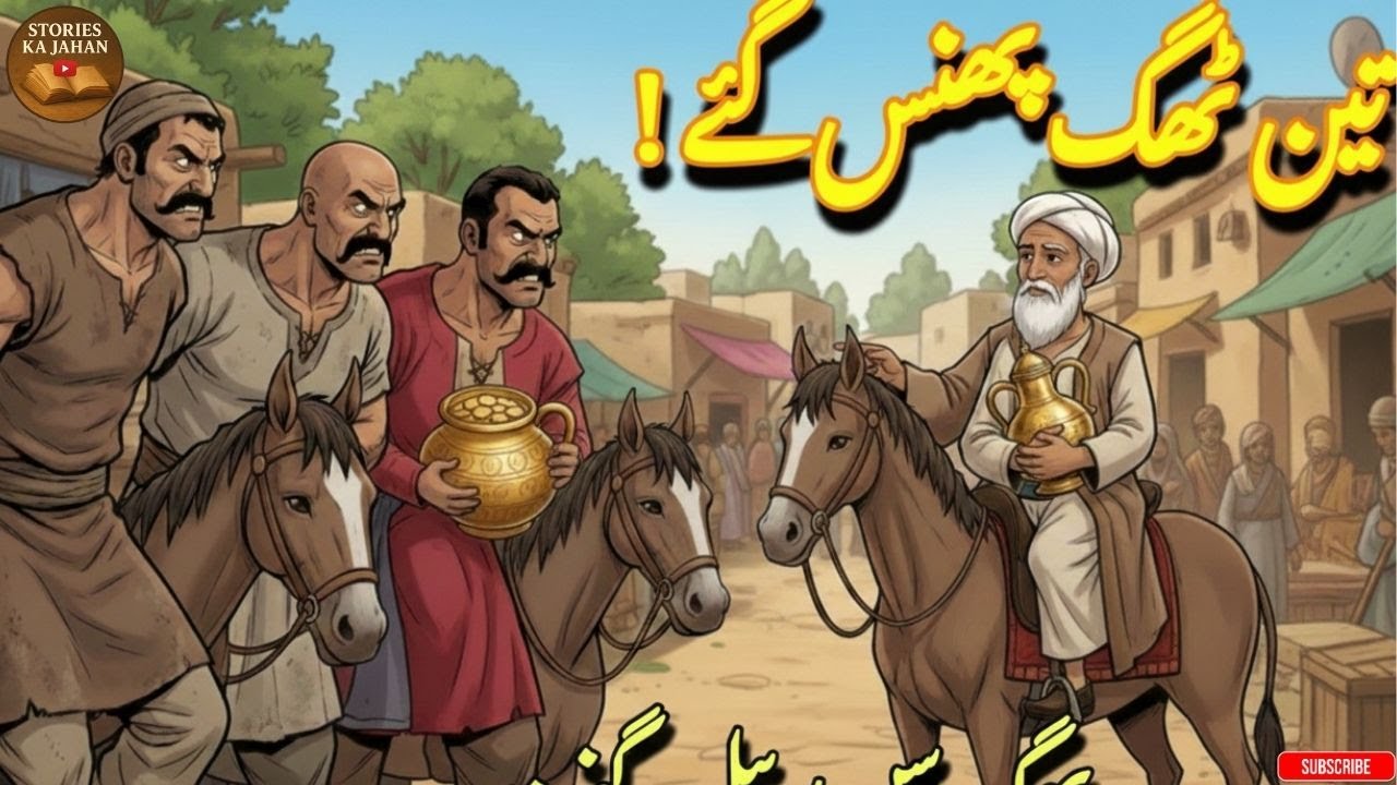 Ek Chalaak Dehati Aur Teen Mashhoor Thug 😱 | Dimagh Ne Dhokay Ko Hara Diya