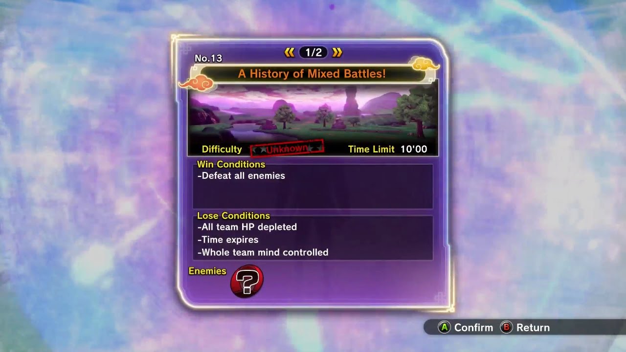 Dragon Ball Xenoverse 2 - Expert Mission - A History of Mixed Battles