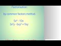  FACTORISATION _INTRODUCTION (part 1) - For GRADE 8th ICSE@one o one Learning_phy_chem_maths