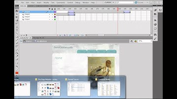 How to Build a Website in Flash CS5? - Part 13