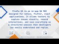Prudle QA: Screenshot + Annotate + Report Bugs INSIDE Your App | The Ultimate QA Tool