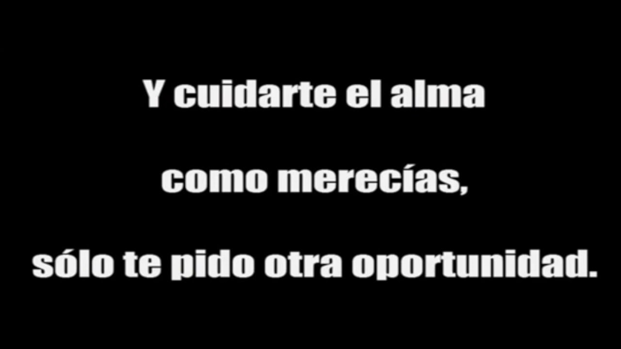 KARAOKE SI NO ES MUY TARDE TONO MAS BAJO
