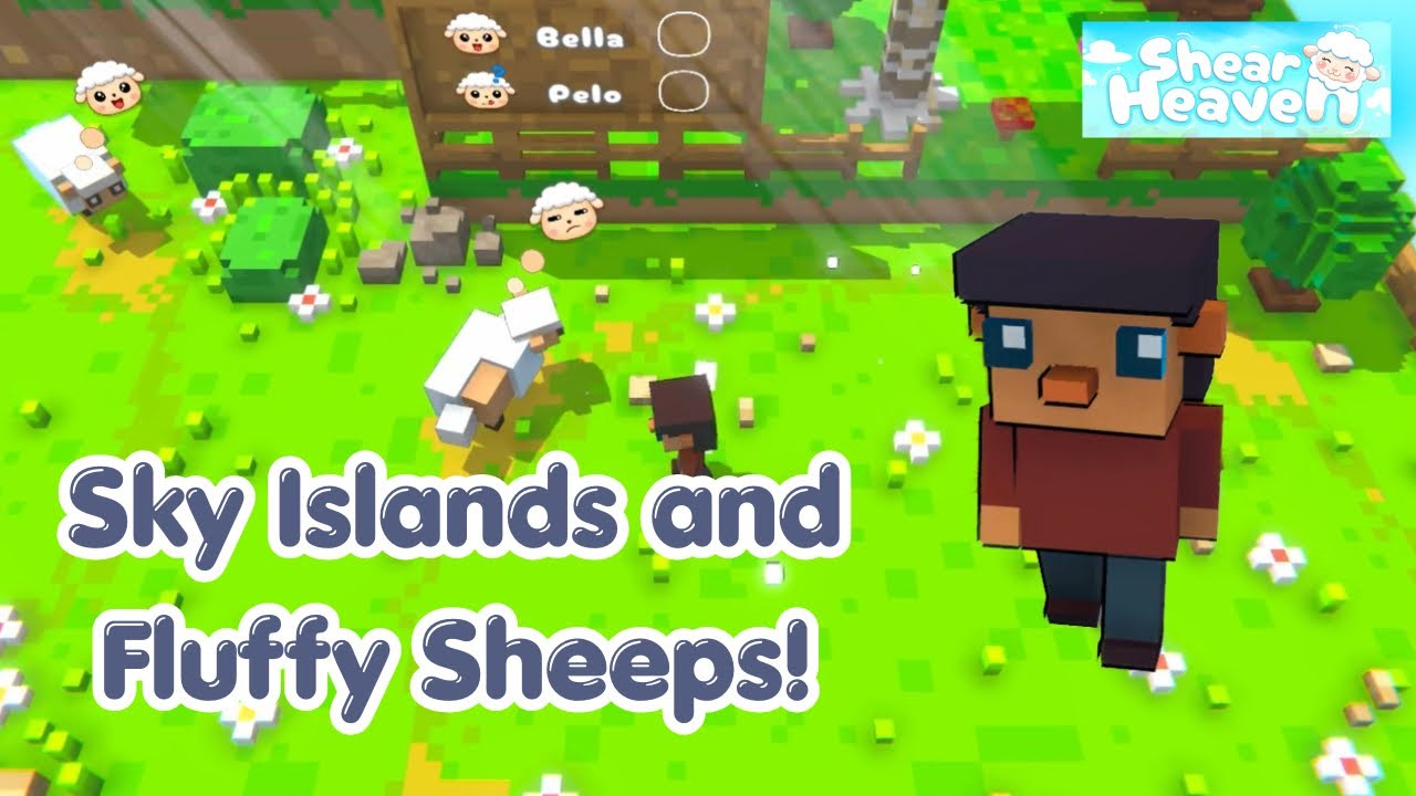 Sky islands and fluffy sheep! Shear Heaven Steam Demo