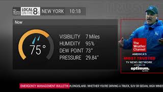 Tropical Storm Henri Local on the 8s New York City - 8/22/2021 10:18 AM ET