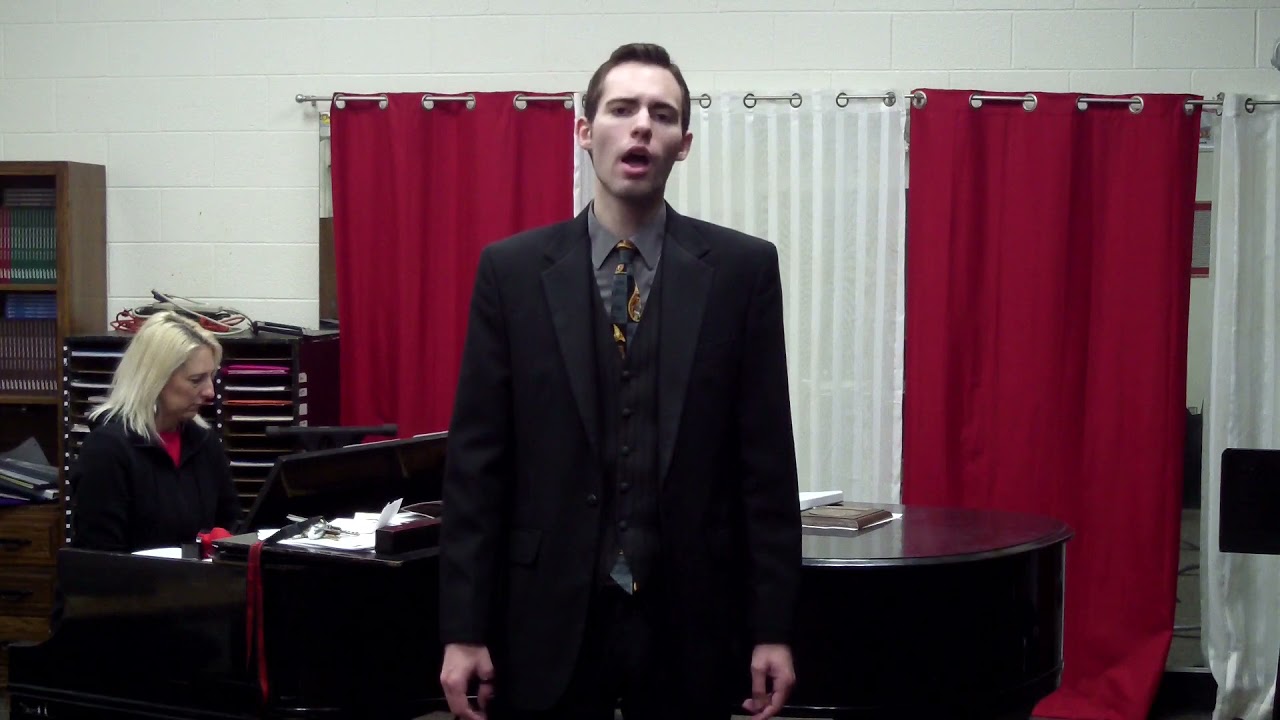 Colton Morrison Vocal Area Jury: Lungi Dal Caro Bene