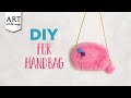 DIY Fur Handbag | Handbag Ideas | Women Handbag