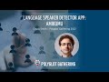 Language Speaker Detector App: Amikumu - Chuck Smith | PG 2022