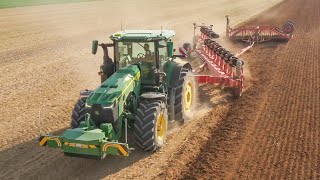 Xl Ploughing In France - 13 Furrow Jd 8R410