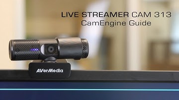 AVerMedia Live Streamer CAM 313 CamEngine (PW313) Guide
