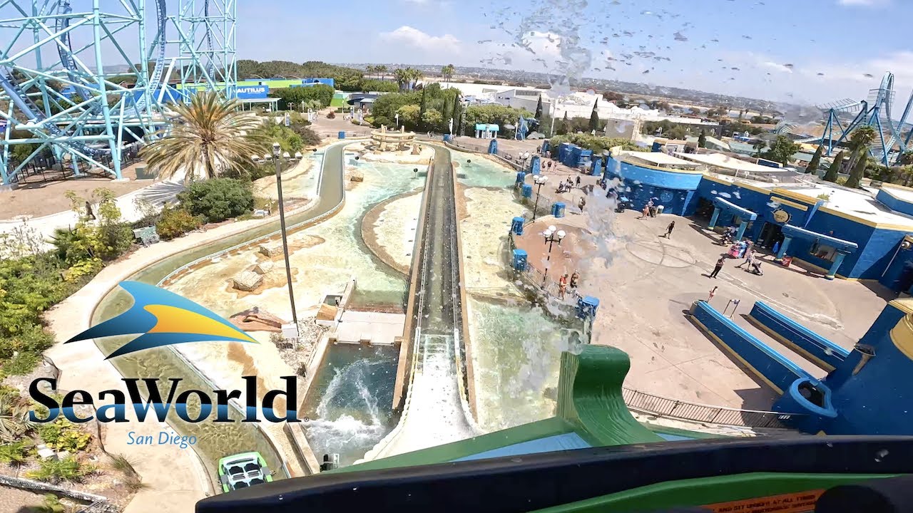 Journey to Atlantis | SeaWorld San Diego | 4K Onride POV