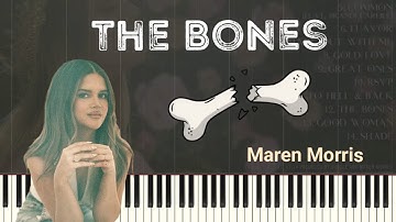 Maren Morris - The Bones (Piano Tutorial)