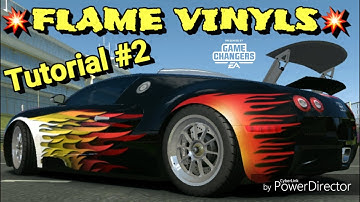 How to do FLAME Vinyls in Real Racing 3 - Video 2