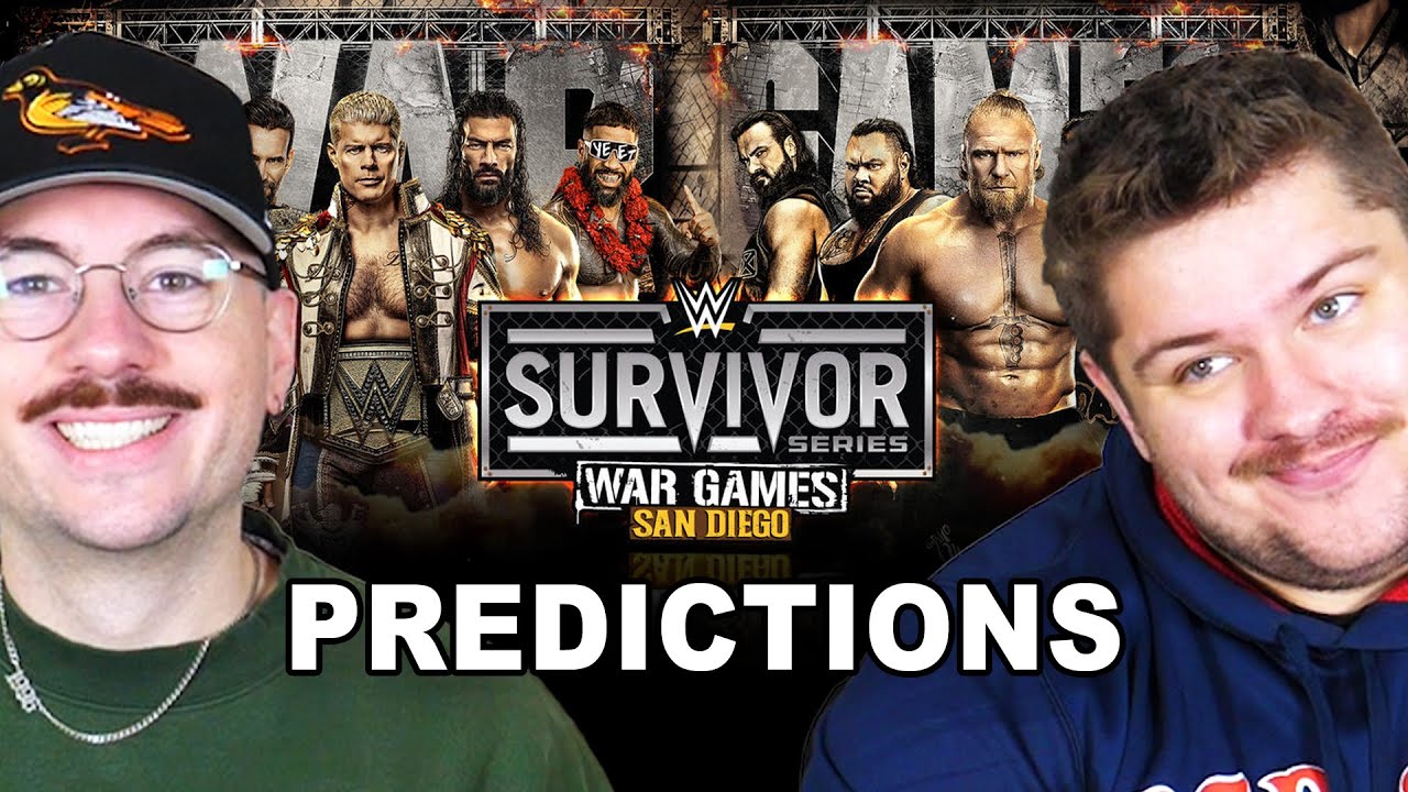 WWE SURVIVOR SERIES: WARGAMES PREDICTIONS! NEW AEW CHAMPION | Ep. 157