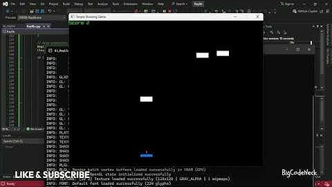Simple Shooting Game with Raylib | Endless Falling Bricks | C++ Tutoria