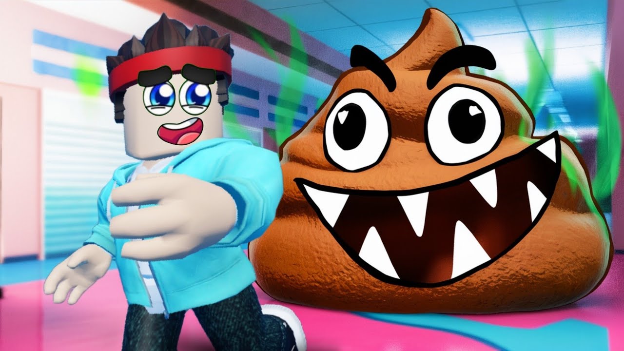 I ALMOST Pooped Myself At School!! (Obby) (Roblox)
