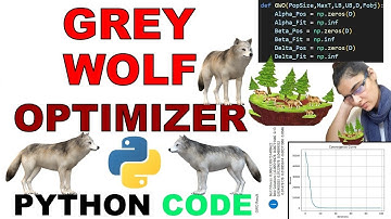 GWO Python Code || Grey Wolf Optimizer in Python || ~xRay Pixy