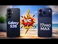 Samsung Galaxy S26 Ultra Vs iphone 17 Pro Max 🔥 | Full Comparison 
