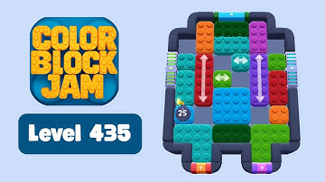 Color Block Jam Level 435 Solution Walkthrough