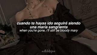 bloody mary - lady gaga (lyrics & sub español)