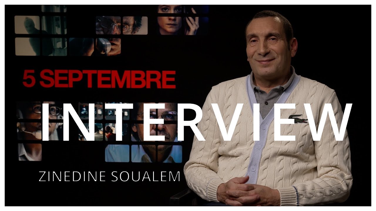 Zinedine Soualem pour "5 Septembre" : "Le film parle de la déontologie des journalistes"