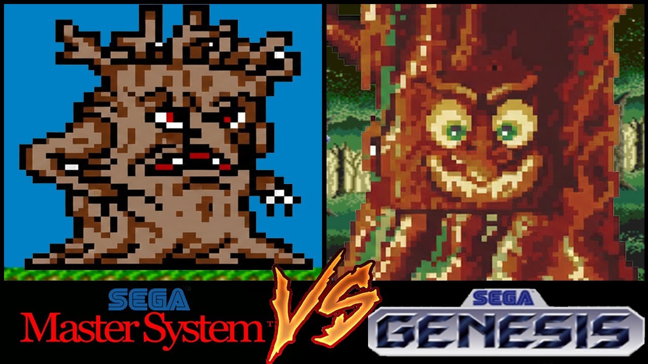 Disney's Castle of Illusion BOSSES COMPARISON (Sega Master System
