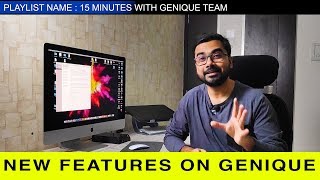 15 Minutes with Genique Team | NEW PLAYLIST