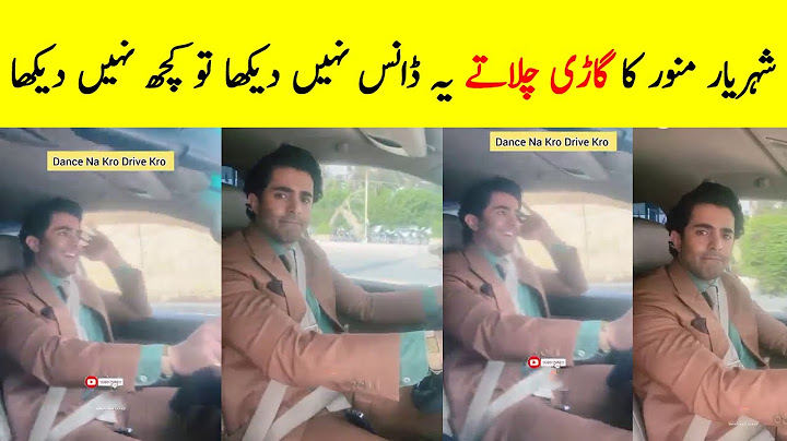Shehyar Munawar Dance while Driving - Aye Ishq e Junoon Episode 9 - Aye Ishq e Junoon Episode 10