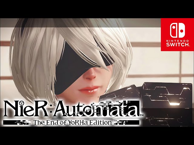 NieR:Automata Switch DLC New Outfits Costumes Opening U Ending